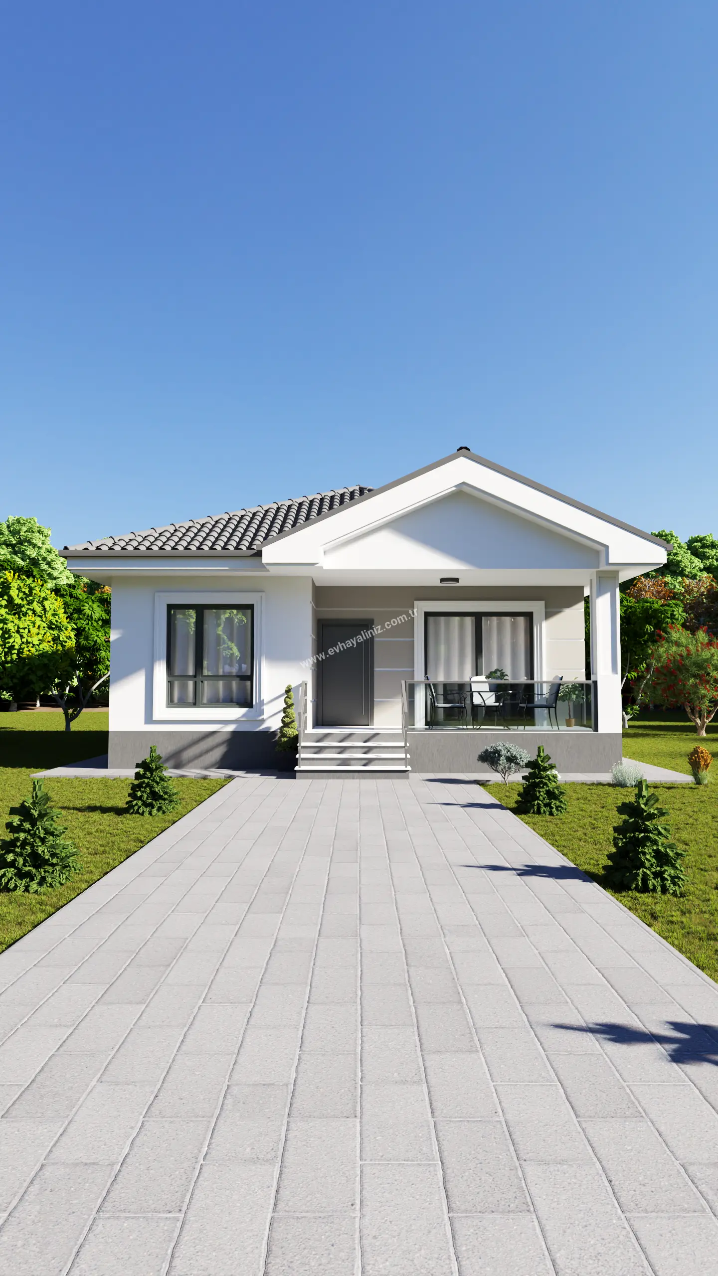 2+1 Modern Müstakil Ev Modeli